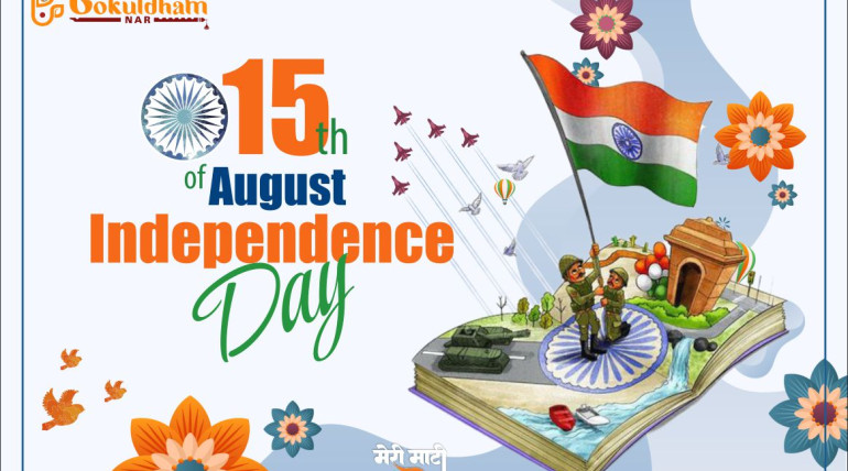 77th Happy Independence Day@GokuldhamNar